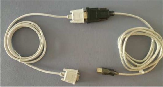  232 交叉線為一頭公一頭母，USB 為公頭